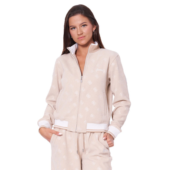 Guess Γυναικεία ζακέτα Paulina Full Zip Sweatshirt